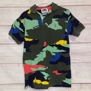 Billionaire Boys Club Camo Men’s polo Short Sleeve Shirt